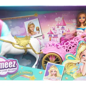 Dreameez Princess lutka s kočijom i konjem FU10119