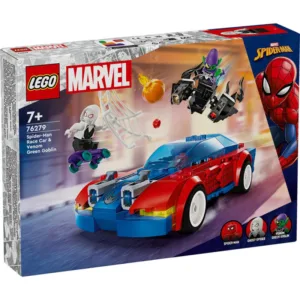 LEGO SUPER HEROES MARVEL SPIDER MAN RACE CAR VENOM GREEN GOBLIN LE76279