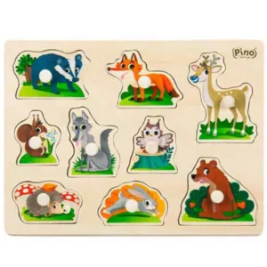 PINO Umetaljka Šumske životinje (9 elemenata) 4312T.3