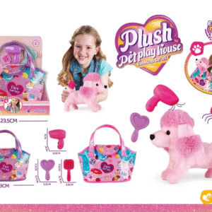 Roze pudlica u torbici MS43218